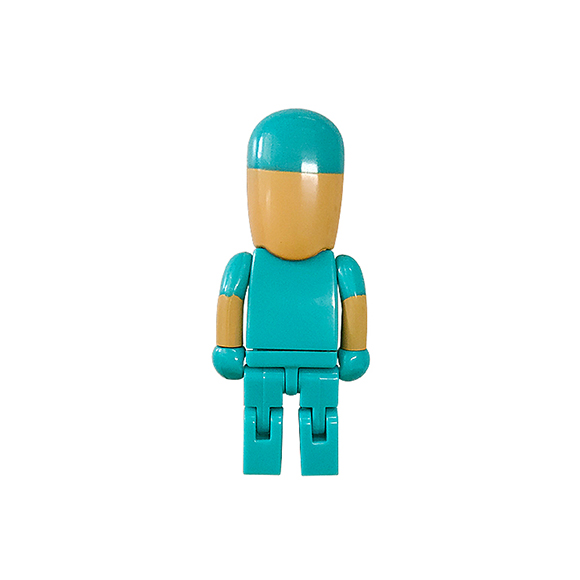 High speed custom logo grade A chip 128mb-128gb Plastic doctor shaped usb drive 2.0 LWU230